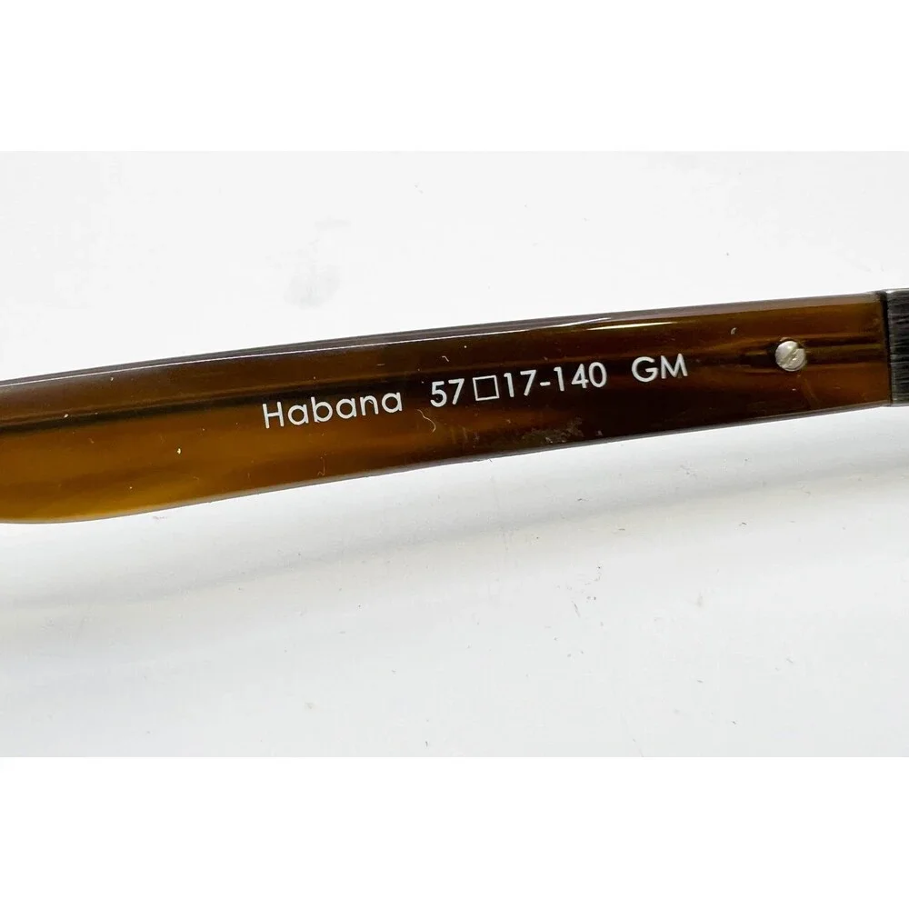 Republica Habana Eyeglasses Mens Brown Habana Rectangle 57-17-140